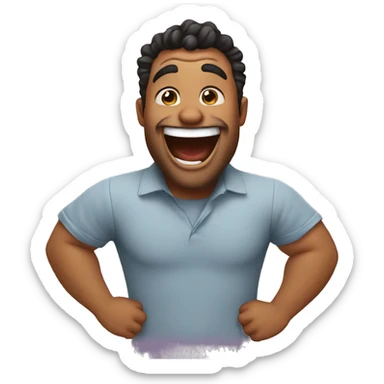 laughing dad lmao sticker