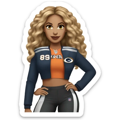 Beyoncé Super Bowl sticker