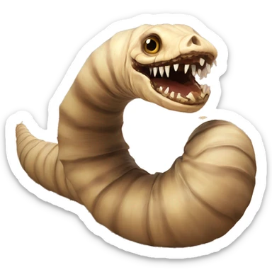 Shai-Hulud dune sandworm sticker