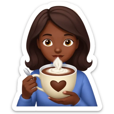 coperta, cinnamon roll, cioccolata calda, porridge sticker