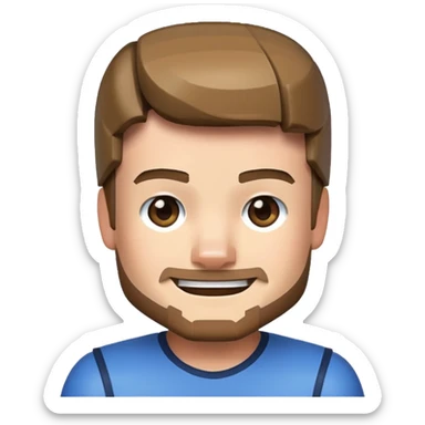 Make a minecraft Steve emoji sticker