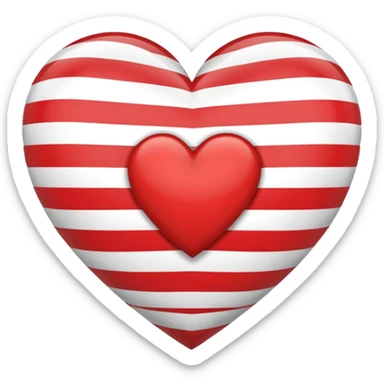 Сердечко но внутри него флаг Грузии то есть сердечках в цвете флага Грузии sticker