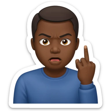 😱😡👿Kuchh Aisa Hi image Rahe Jo Apne Munh per ungali Rakhe Hue silent Rahe Uske Jaisa bahut image bnao sticker