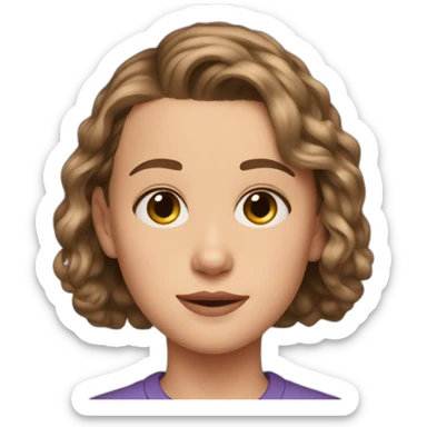 Eleven millie bobby brown sticker