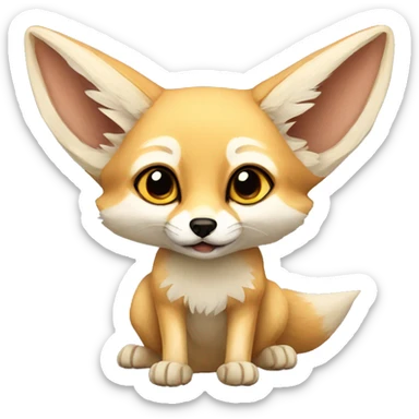 Fennec Fox sticker