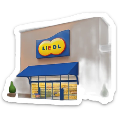 lidl store sticker