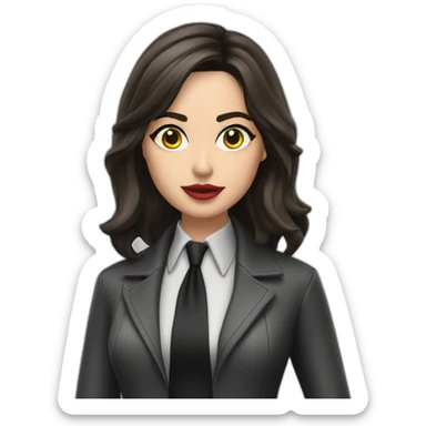 Ana de armas spy costume sticker