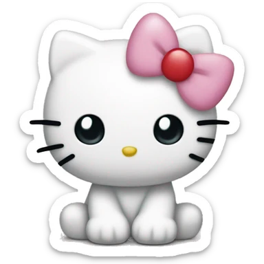 Hello-kitty hello-kitty sticker
