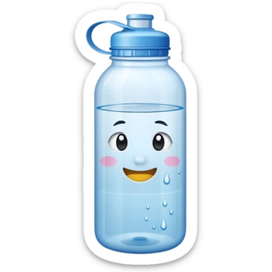 water bottle sticker