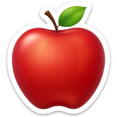 Emoji de manzanita de aiphon sticker