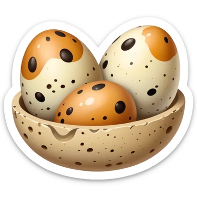 Quail Eggs sticker
