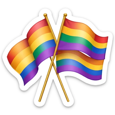 all the flags apart of the lgbtqai+ sticker