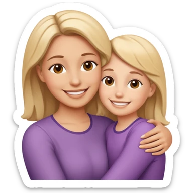 Mãe e filha sticker