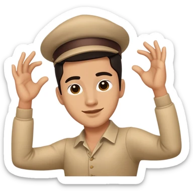 Ash Trevino hand dancing sticker