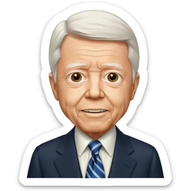 Jimmy Carter in 1976 sticker