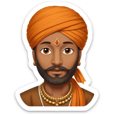 Chatrapati Shivaji Maharaj sticker
