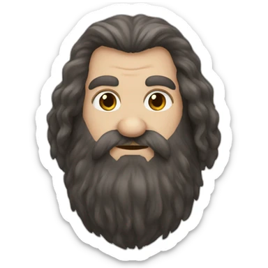 Hagrid sticker