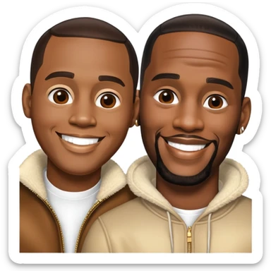 Diddy and r Kelly  sticker