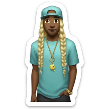 Ice spice rap sticker