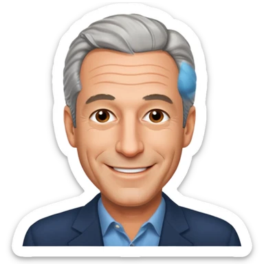 Jeffrey epstein  sticker