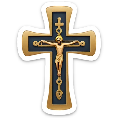 orthodox cross sticker