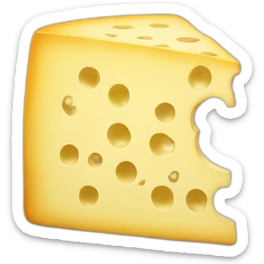 swiss cheese sticker