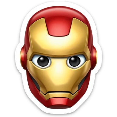 Ironman emoji sticker