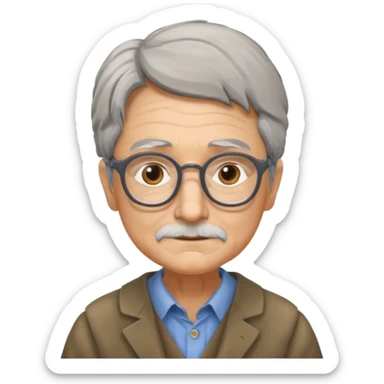 ancient The wise librarian sticker