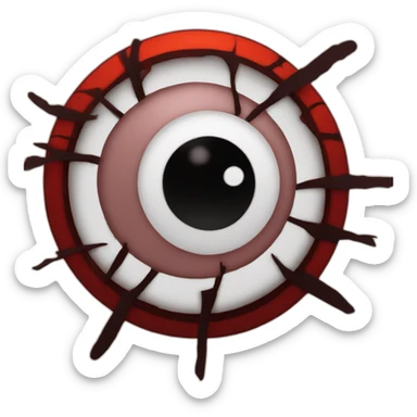 naruto with sharingan sticker