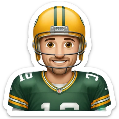 Aaron rodgers sticker