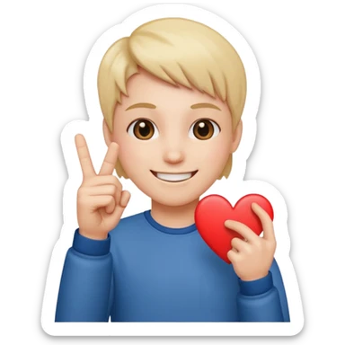 🖕🥰 ezt a kettot generald ossze sticker