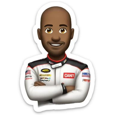 I was star at racing drifting  sticker