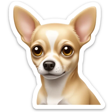Beige Chihuahua sticker