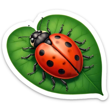 ladybug sticker