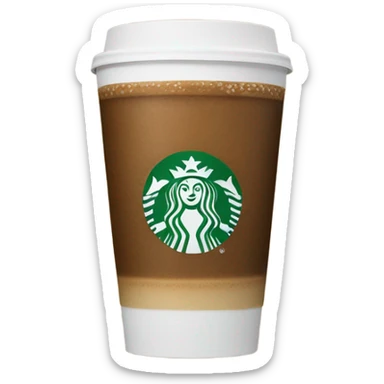 Starbucks coffee sticker