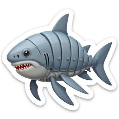 Shark Isopod  sticker