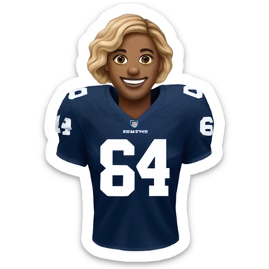 beyoncé penn state jersey sticker