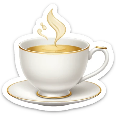 Una taza bailarina  sticker