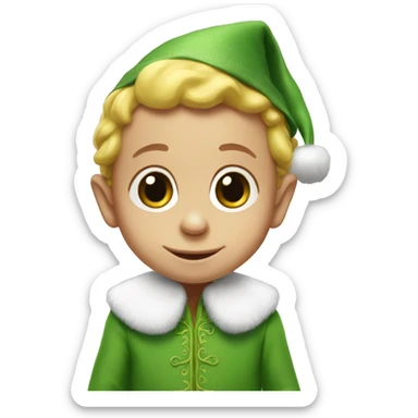 Cute baby Buddy the Elf sticker