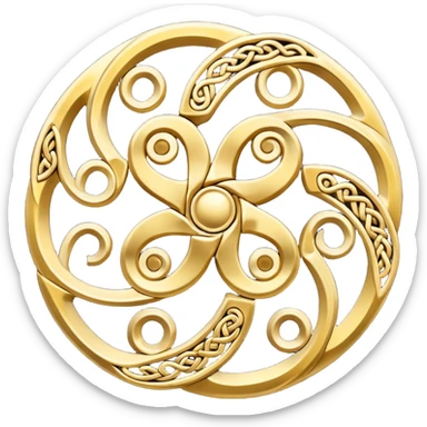 Celtic Triskelion sticker