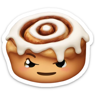 Cinnamon roll sticker
