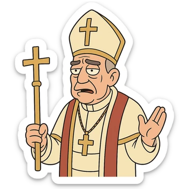 pope sticker