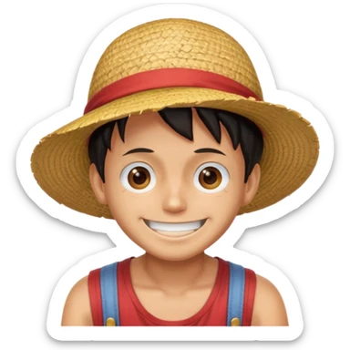 Luffy sticker