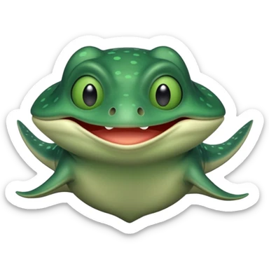 pepe the frog, as a stingray sticker