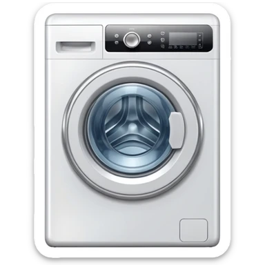 lavatrice stilizzata sticker