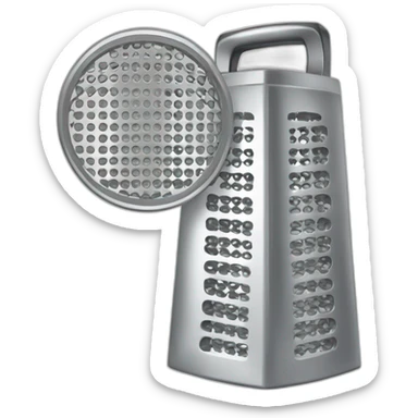 cheese grater sticker