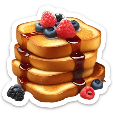 French toast  sticker