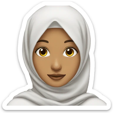 Hijabi sticker