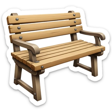 Dumb bench sticker