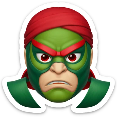 Ninja turtle Raphael sticker